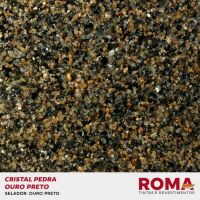Imagem de REVESTIMENTO CRISTAL PEDRA NATURAL OURO PRETO 23 KG - ROMA